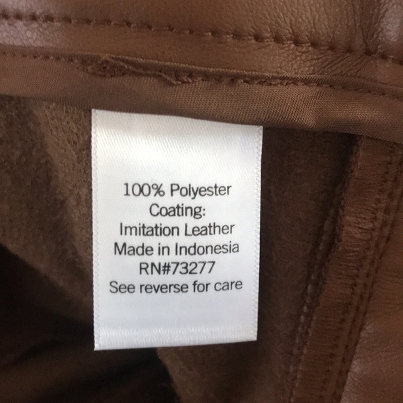 NEW Nine West Pleated Faux Leather Trouser. 18 - Picture 9 of 9